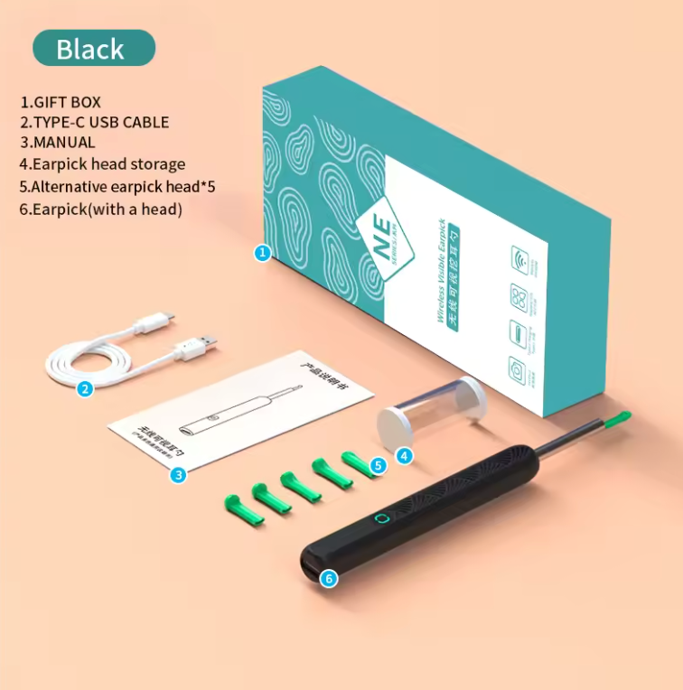Visual Ear Cleaner with Camera